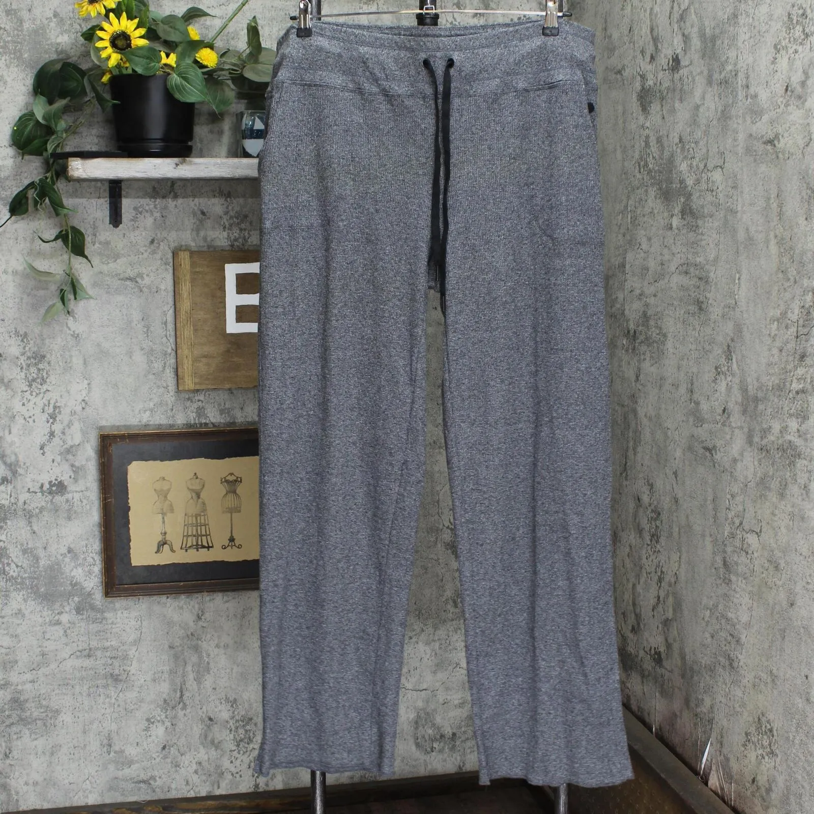 Calvin Klein Performance Plus Size Thermal Pants PF1X7584 Gray 3X