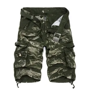 Camouflage Pure Cotton  Comfortable Men's  Shorts