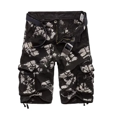 Camouflage Pure Cotton  Comfortable Men's  Shorts