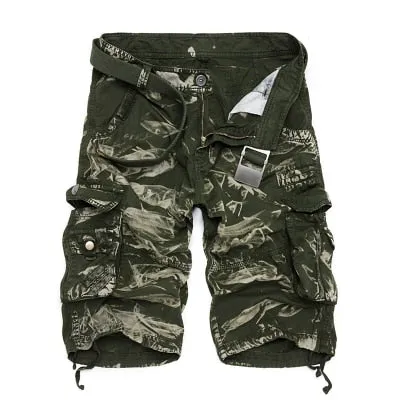 Camouflage Pure Cotton  Comfortable Men's  Shorts