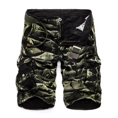 Camouflage Pure Cotton  Comfortable Men's  Shorts