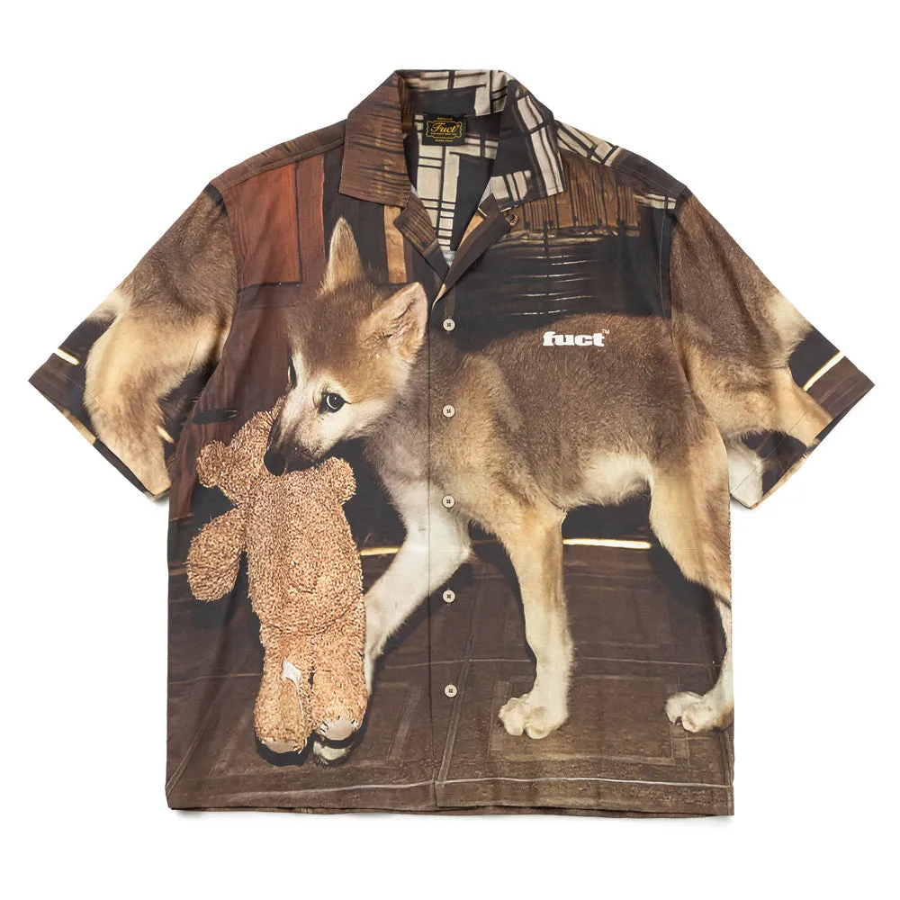 Camp Collar Shirt | Brown