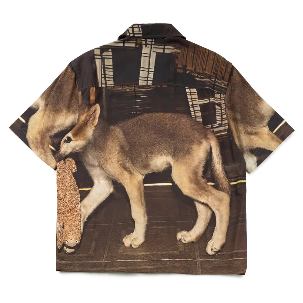 Camp Collar Shirt | Brown