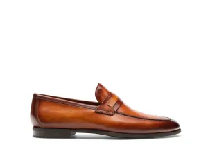 Cascade Banded Loafer - Cognac