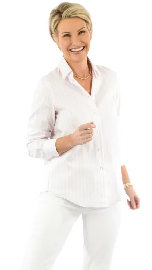 Caty Shirt - Pink Stripe