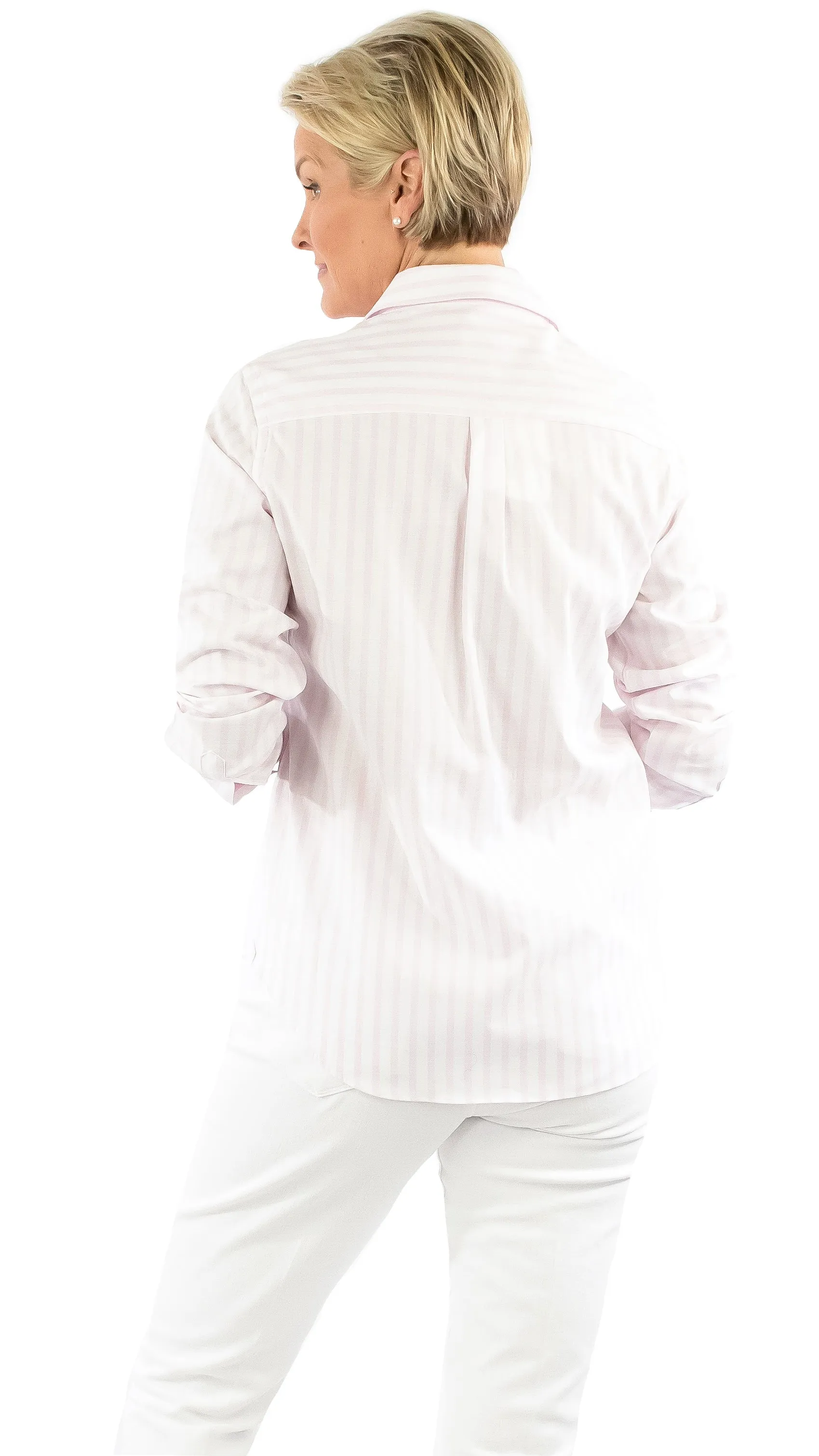 Caty Shirt - Pink Stripe