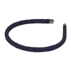 Celine 1 cm Navy Headband