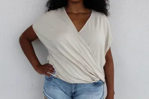 Channelside Top - BEIGE