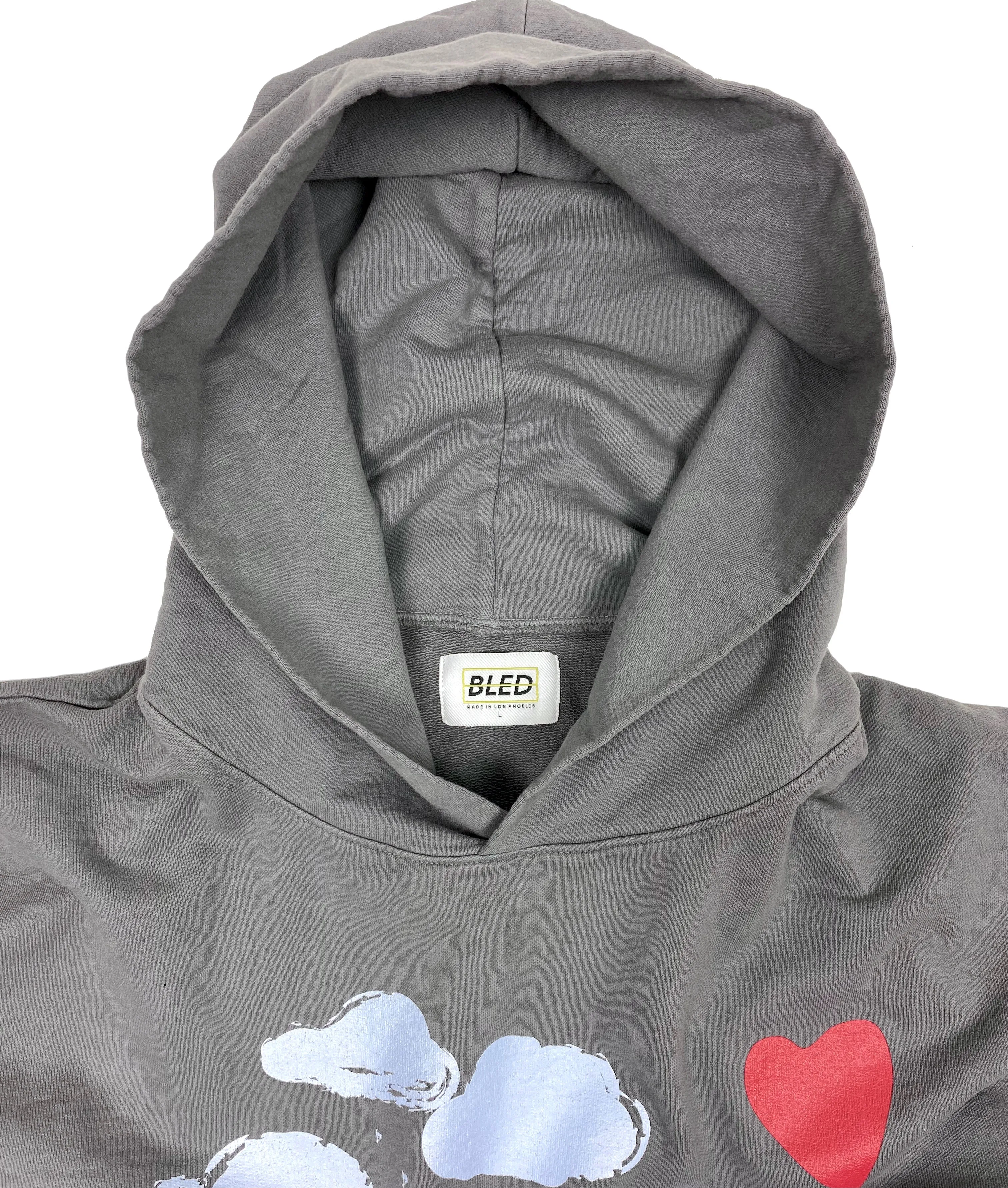Chaos Garment Dye Hoodie - Charcoal