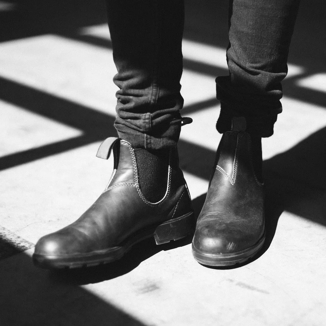 Chic - leather boots