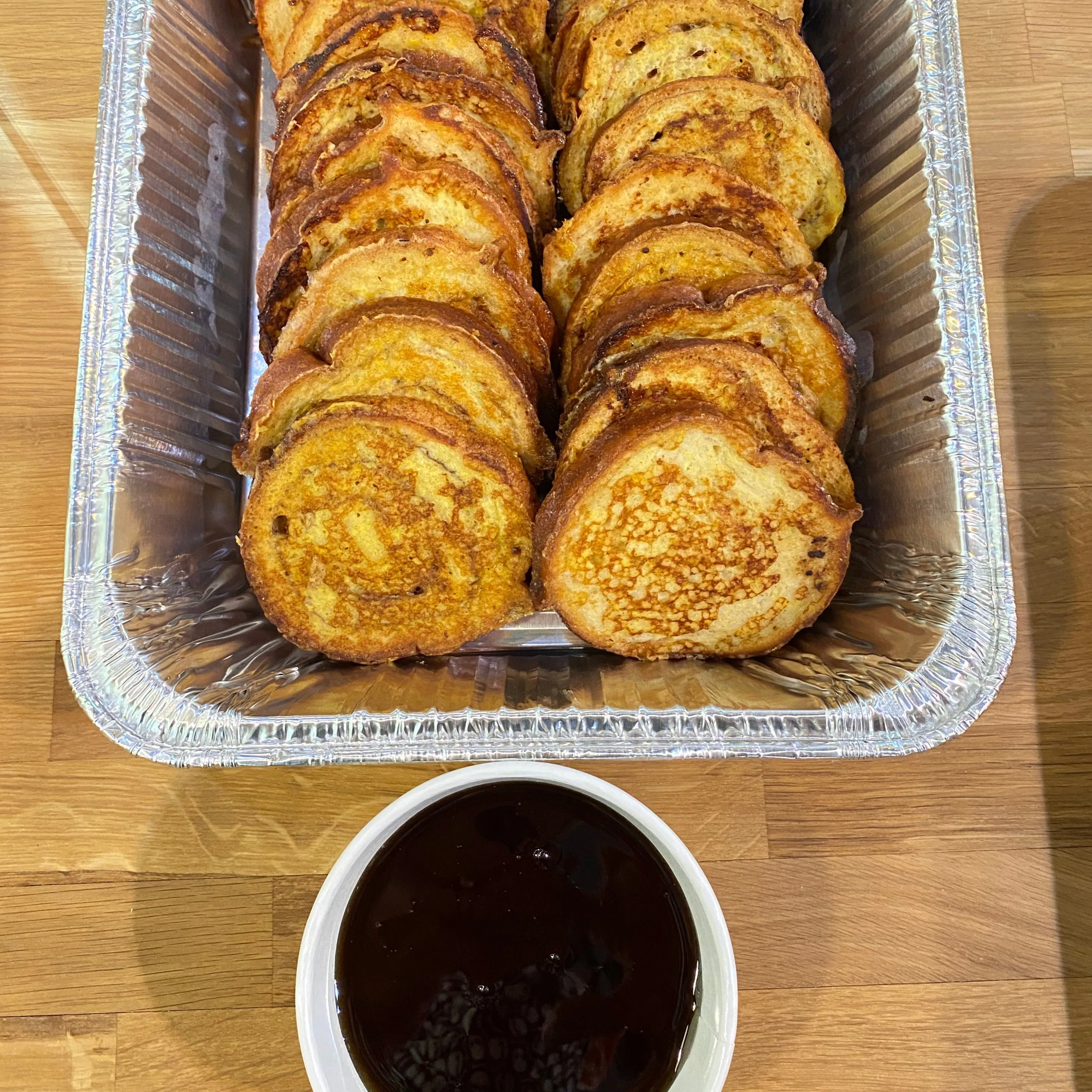 Cinnamon Swirl French Toast - 20 pieces