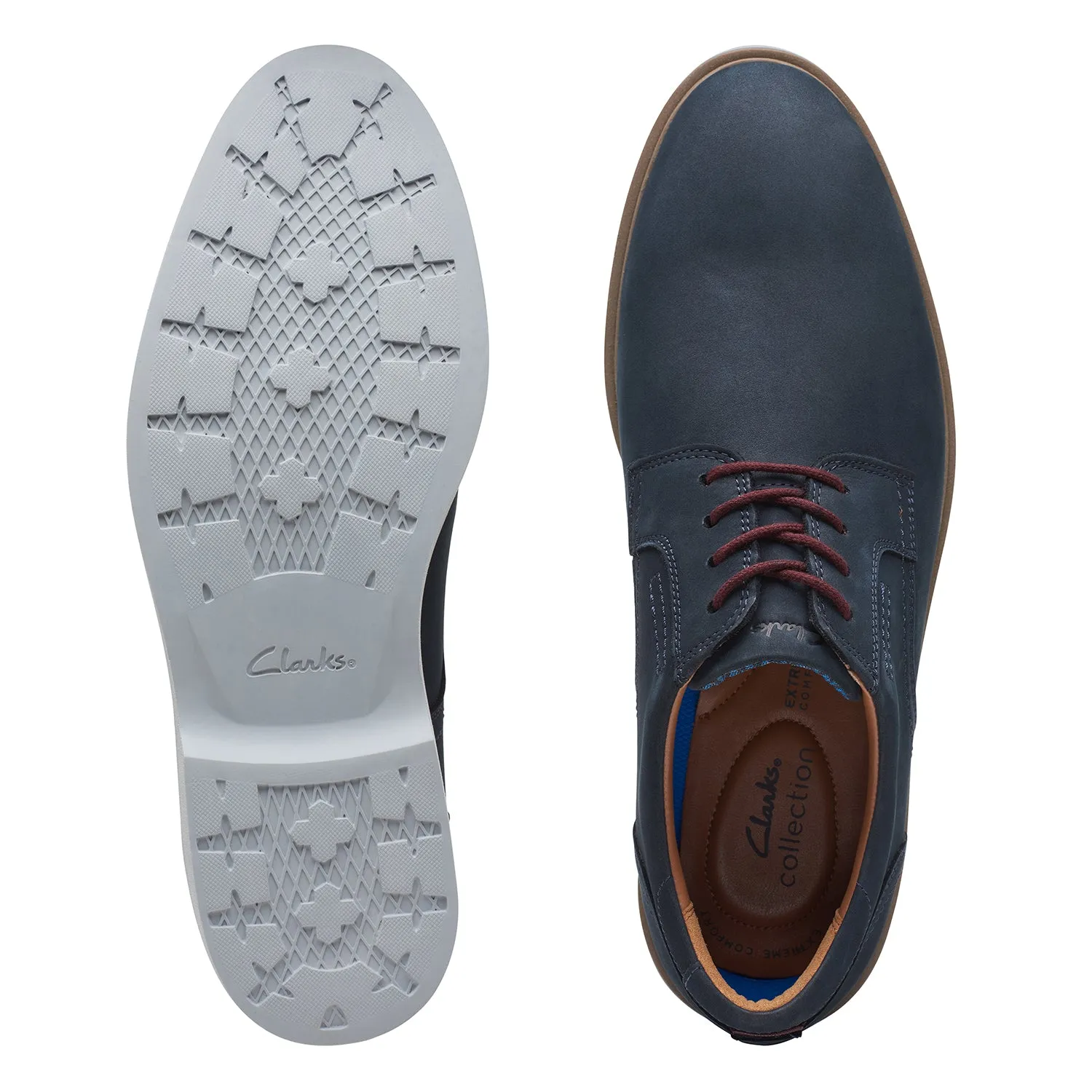 CLARKS  MALWOOD LACE (STANDARD FIT)