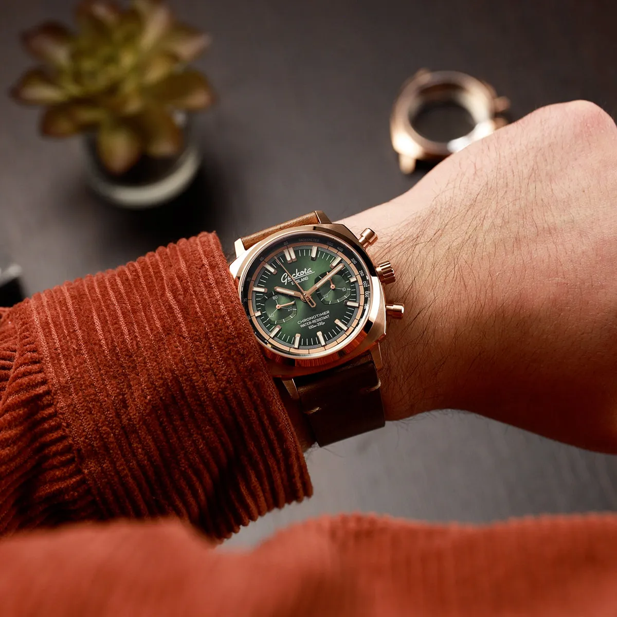 Classic Chronotimer Watch Empire Green
