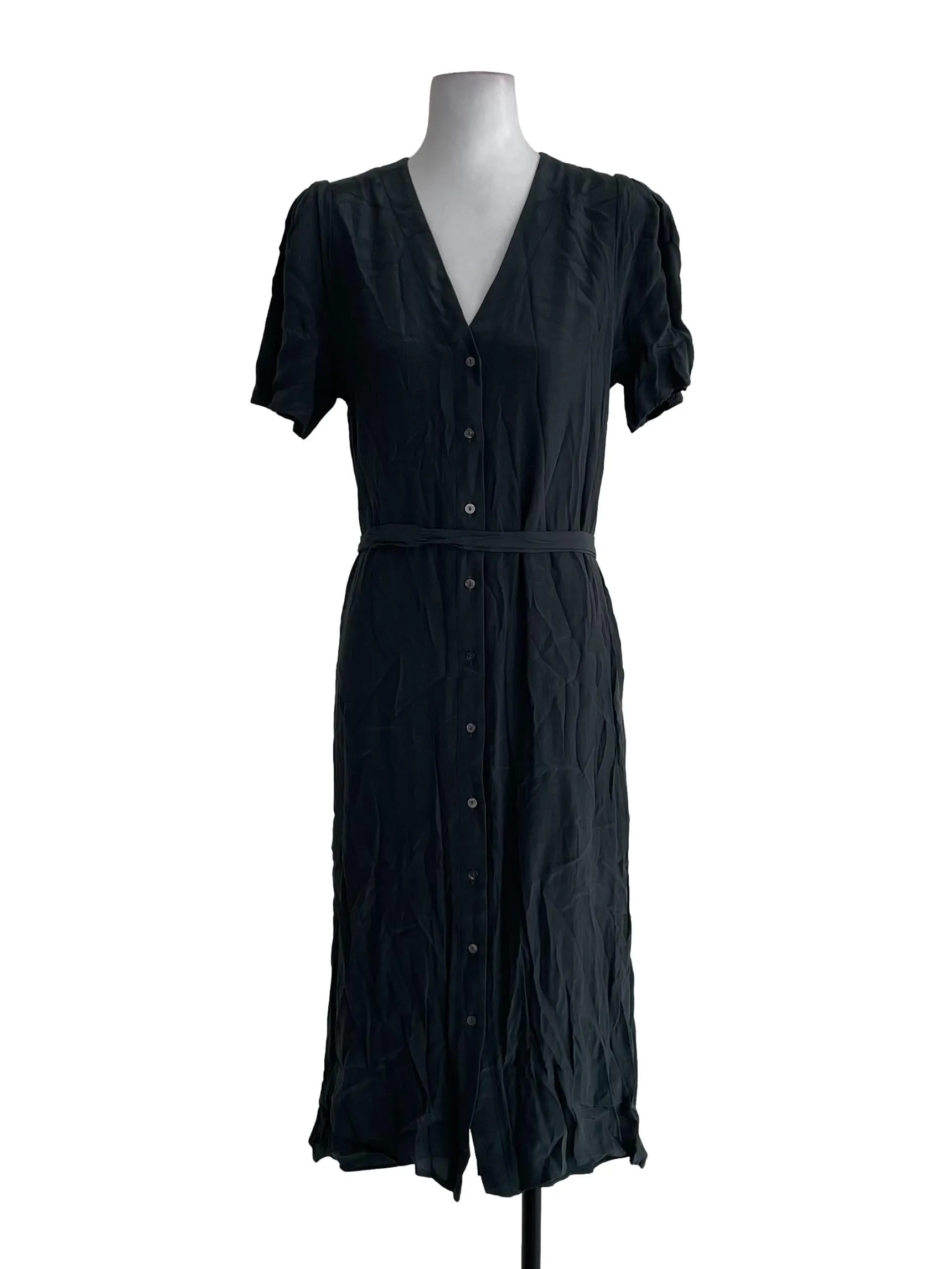 Classic Linen Collared Dress OSN