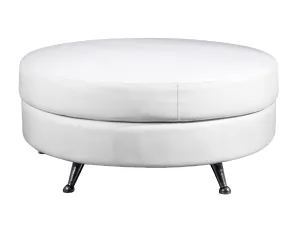 CLUB OTTOMAN - WHITE