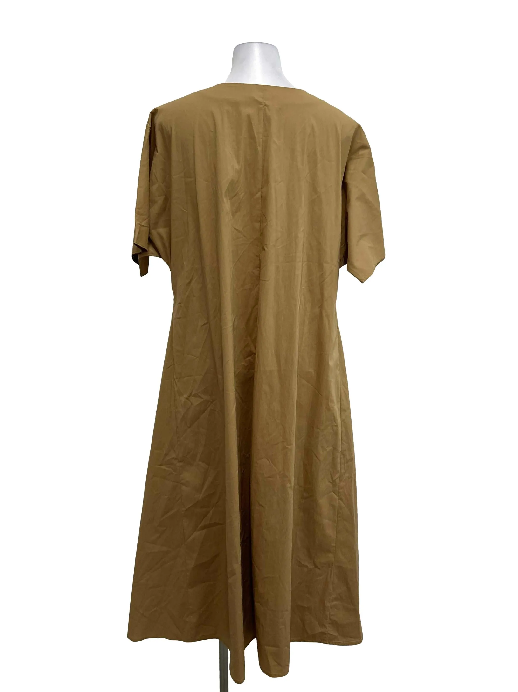 Cocoa Brown Wide Dress OSN
