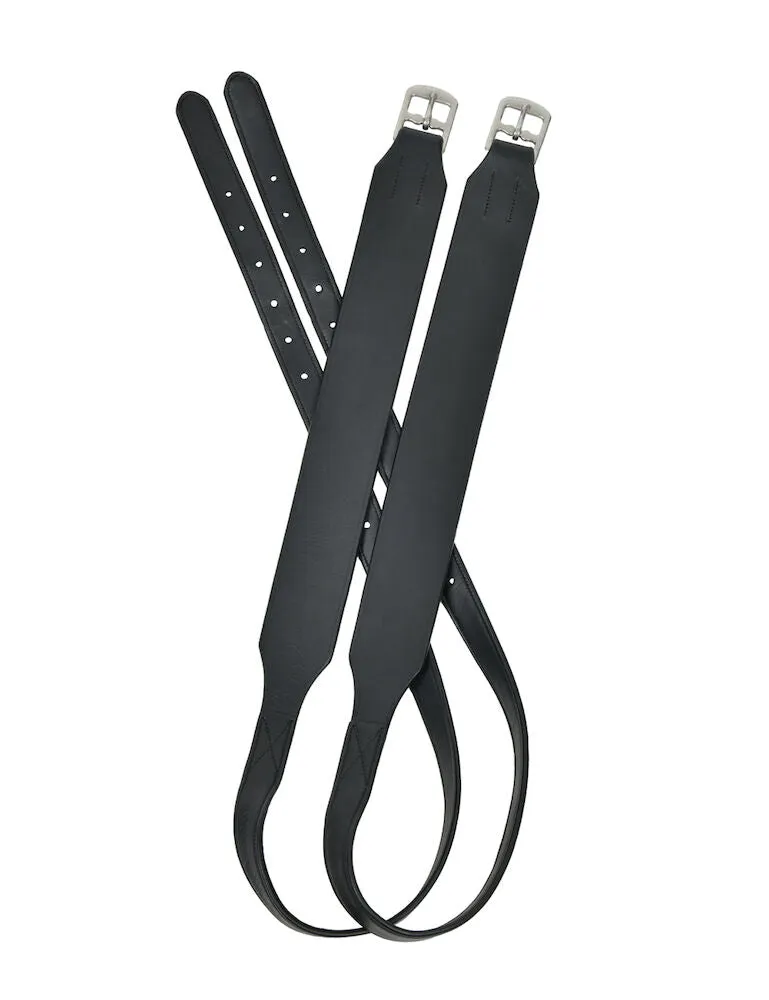 Comfitec Stability Stirrup Leathers - Black