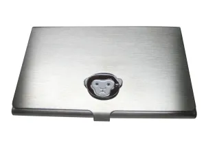 Confused Monkey Business Card Holder