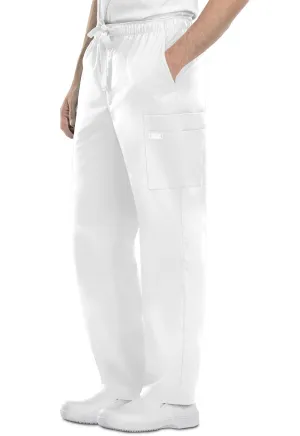 Core Stretch 4243 Men's Fly Front Cargo Pants White