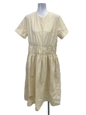Cotton Gathered Seam Dress OSN