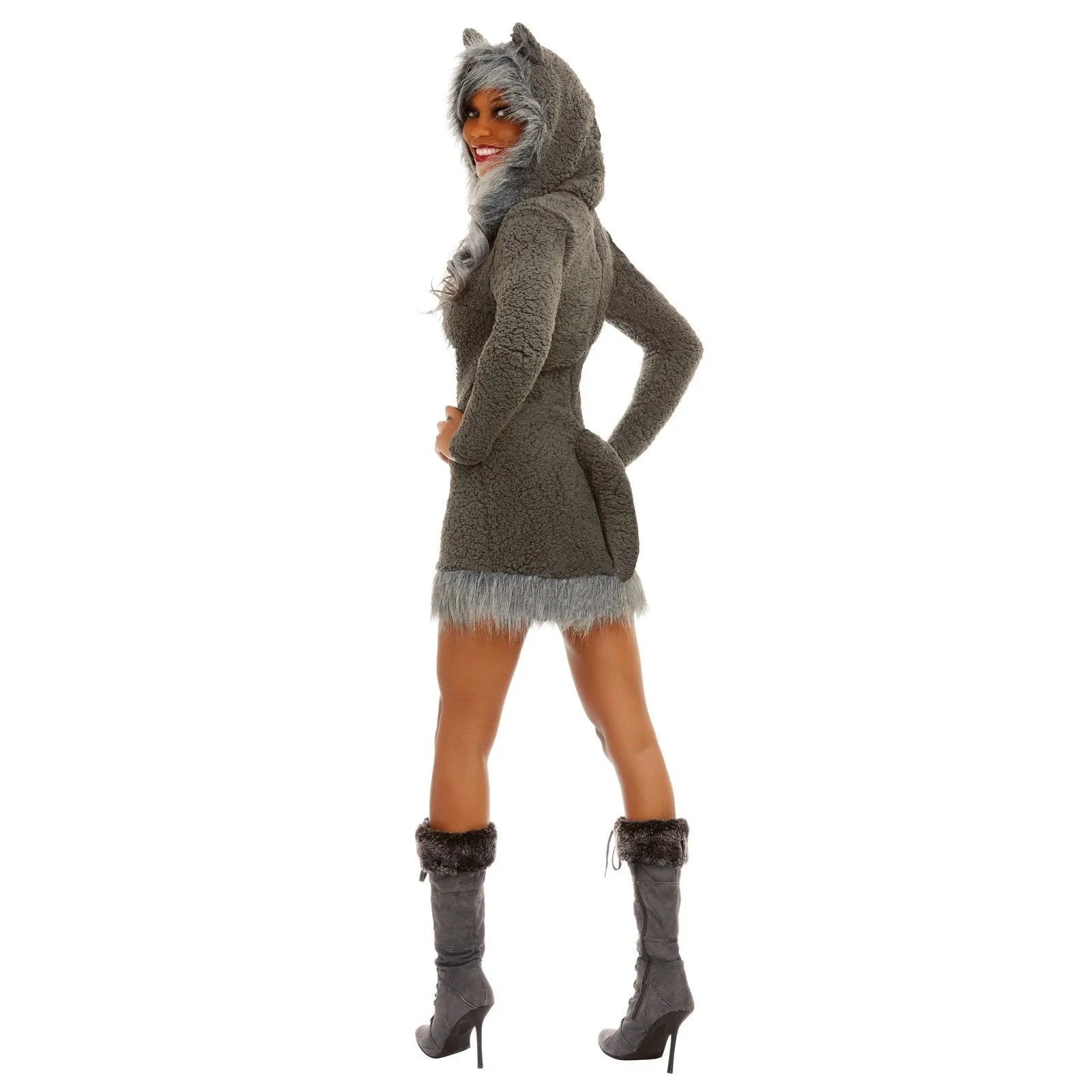 Cozy Wolf Womens Costume