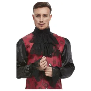 Cravat & Cuff Set, Black