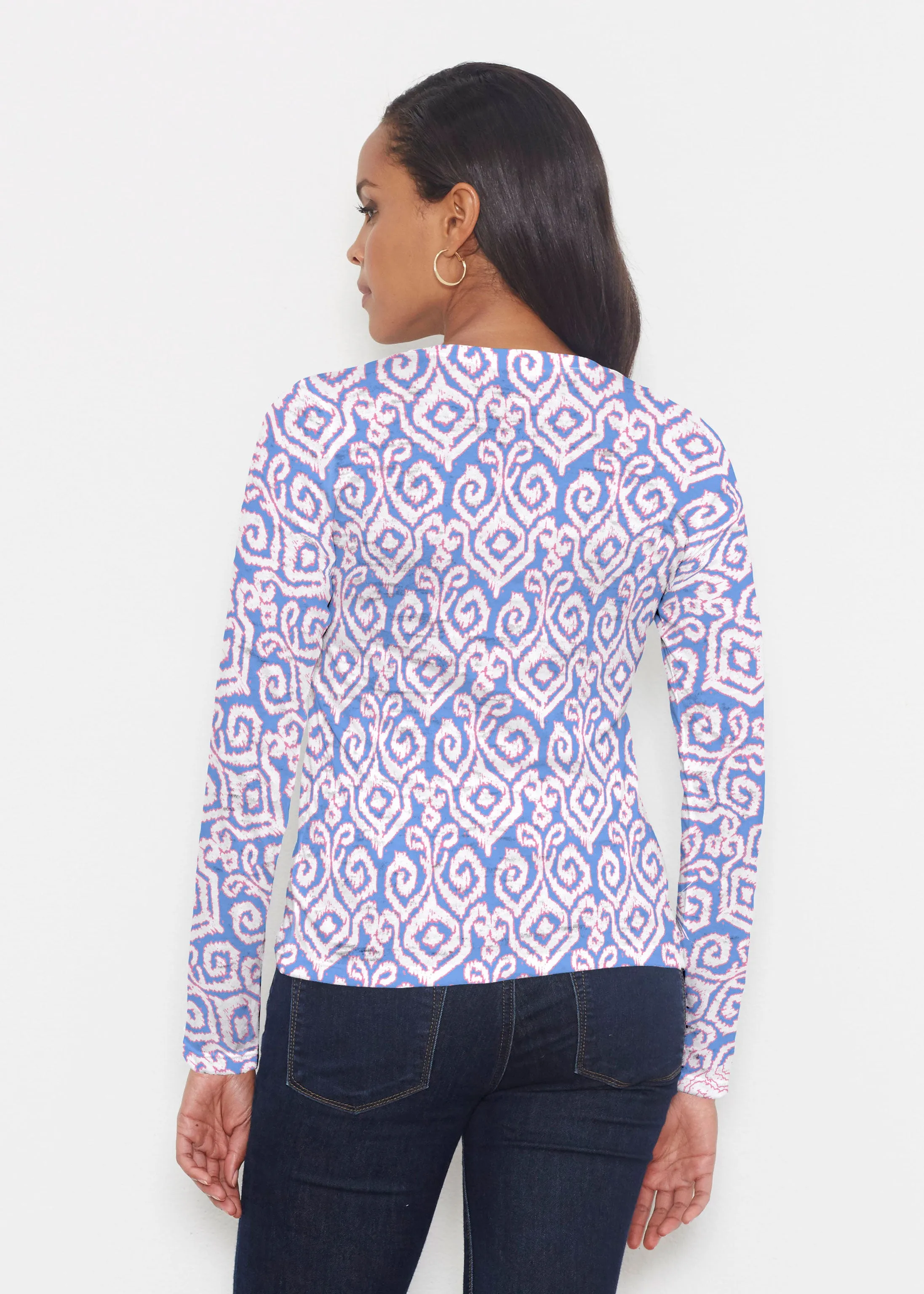 Crayola Royal (8023) ~ Signature Long Sleeve Crew Shirt