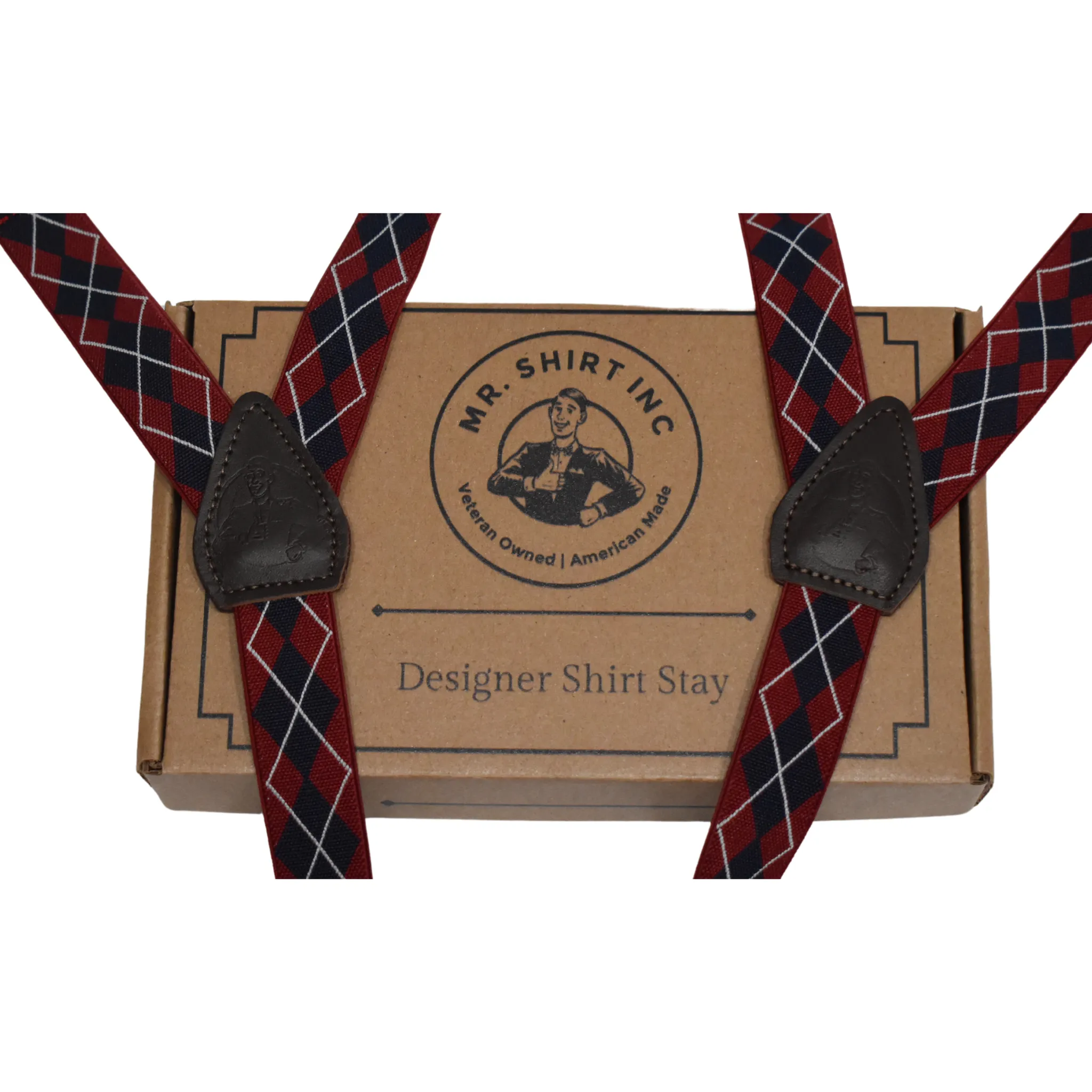 Crimson Check Designer Shirt Stay