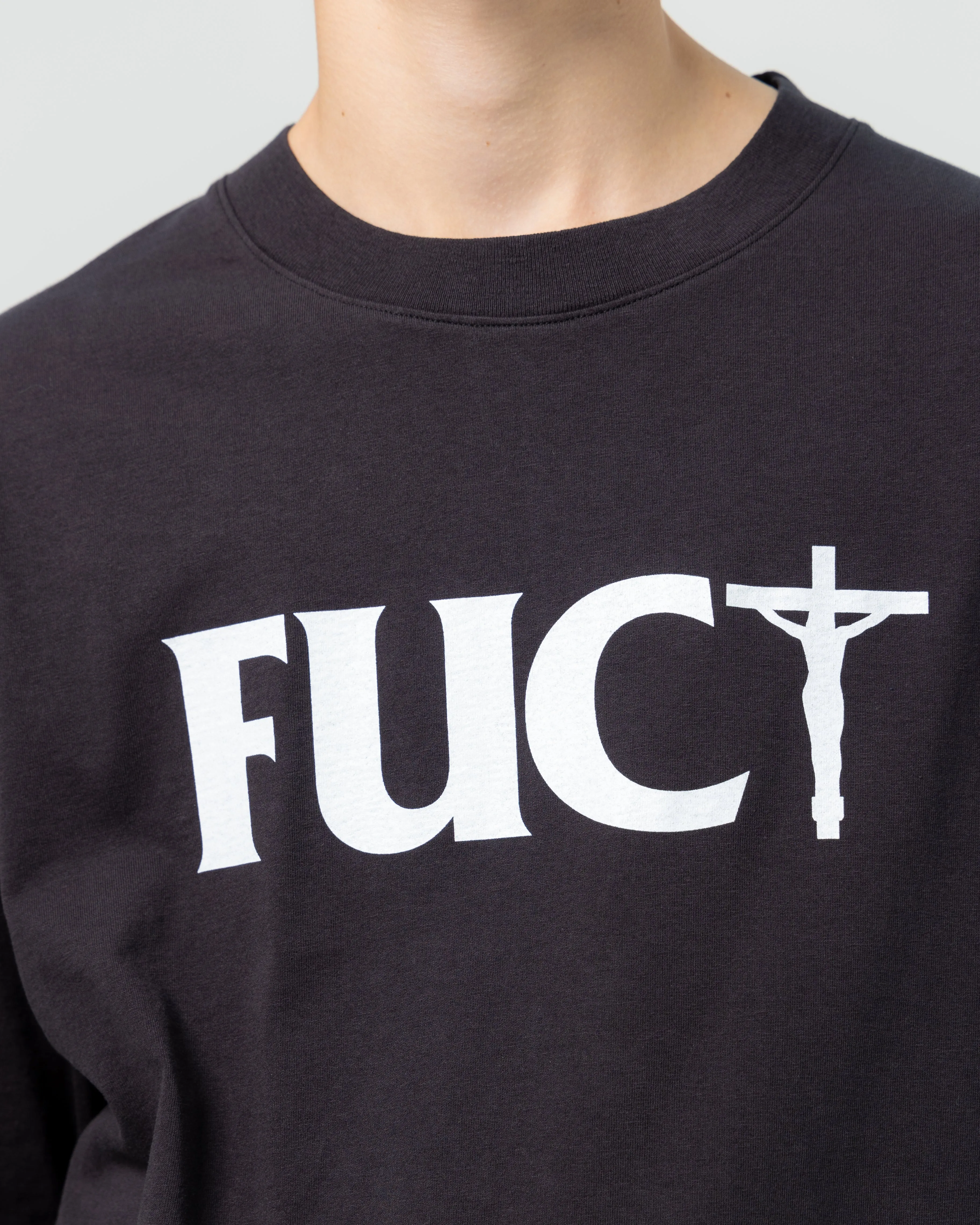 Crossed Tee | White