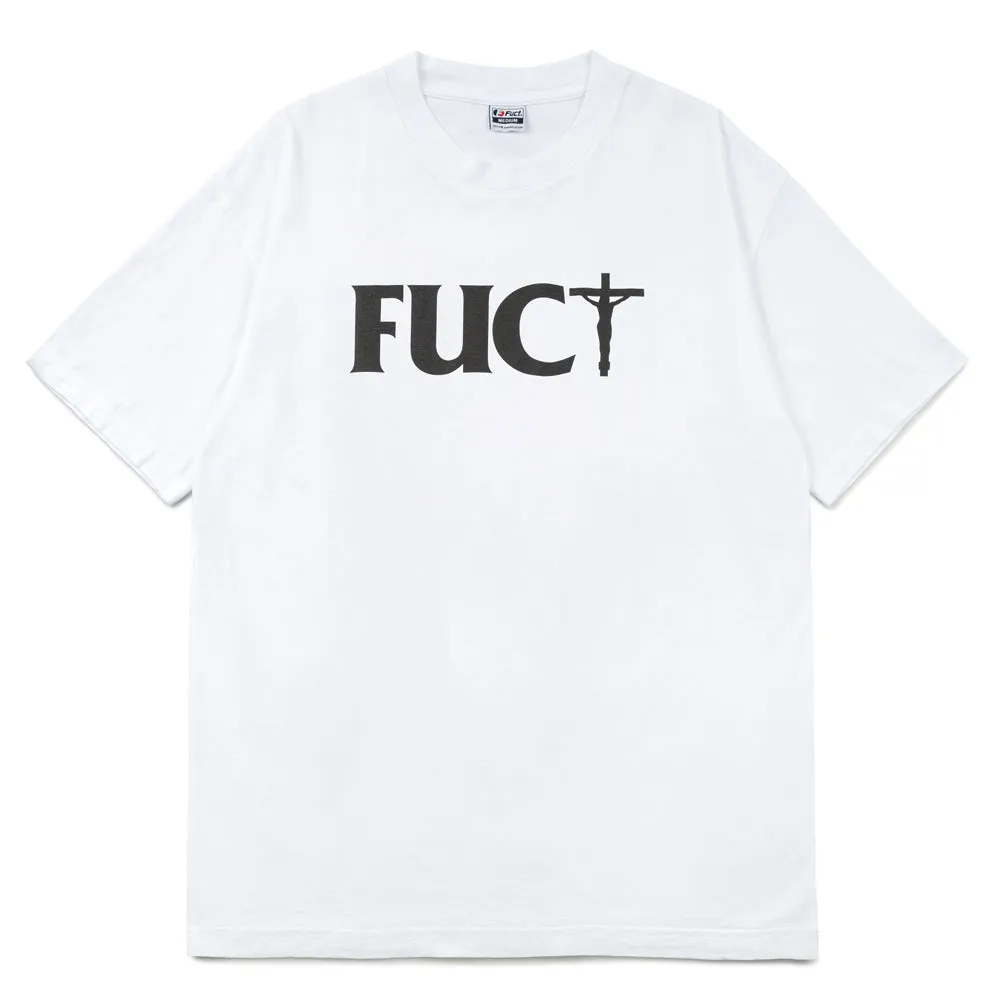 Crossed Tee | White