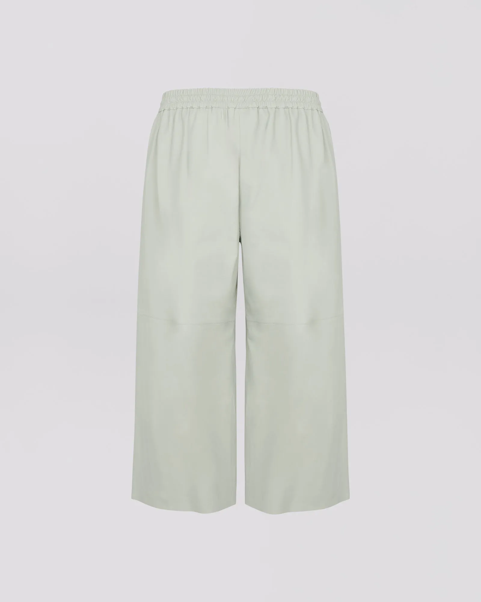 Culottes in fine lambskin leather