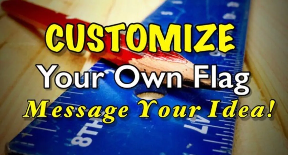 Custom Designed American Flag