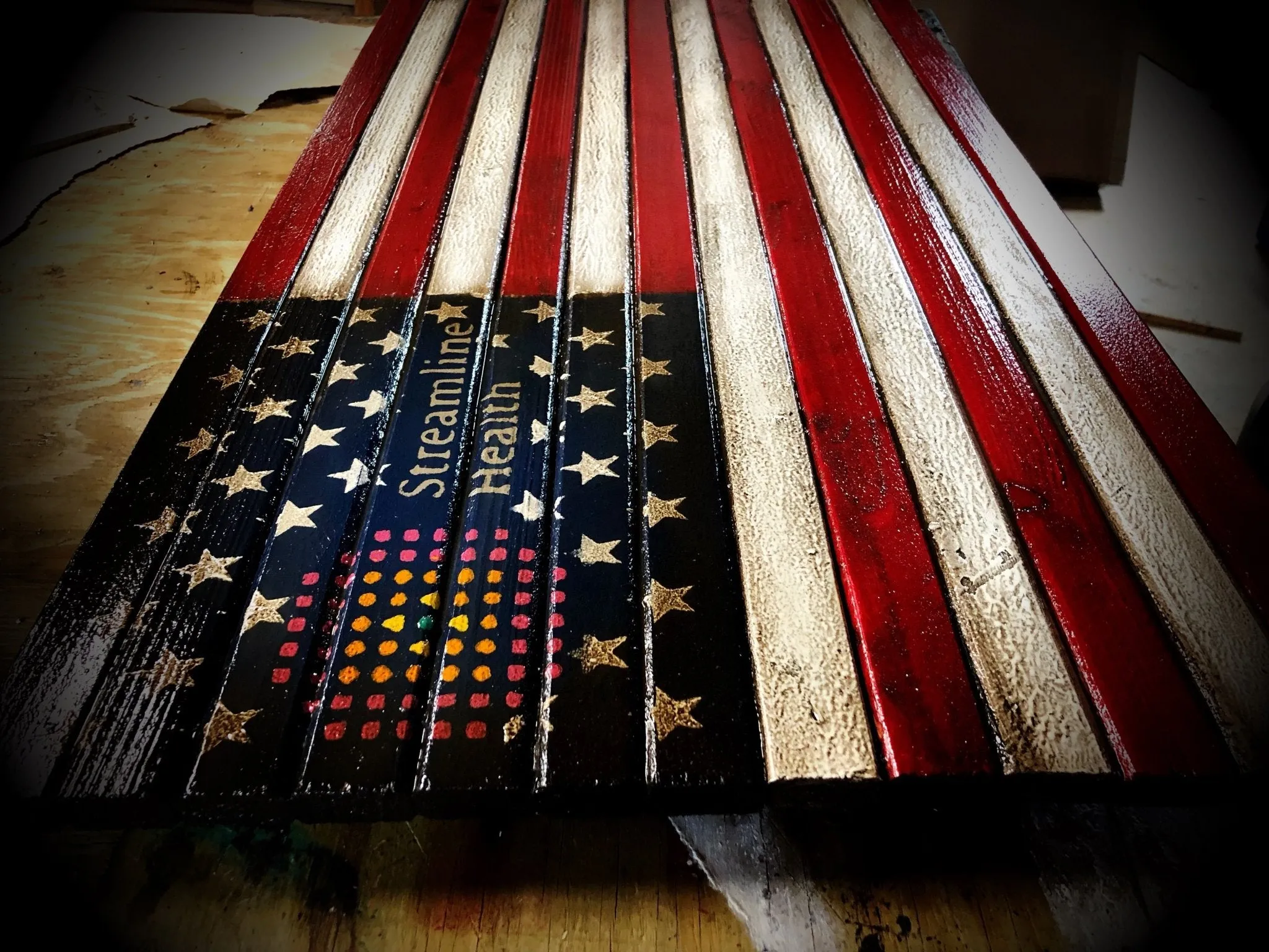 Custom Designed American Flag