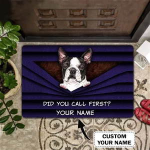 Custom Doormat - French Bulldog - Loop - Dp98 - Dp378