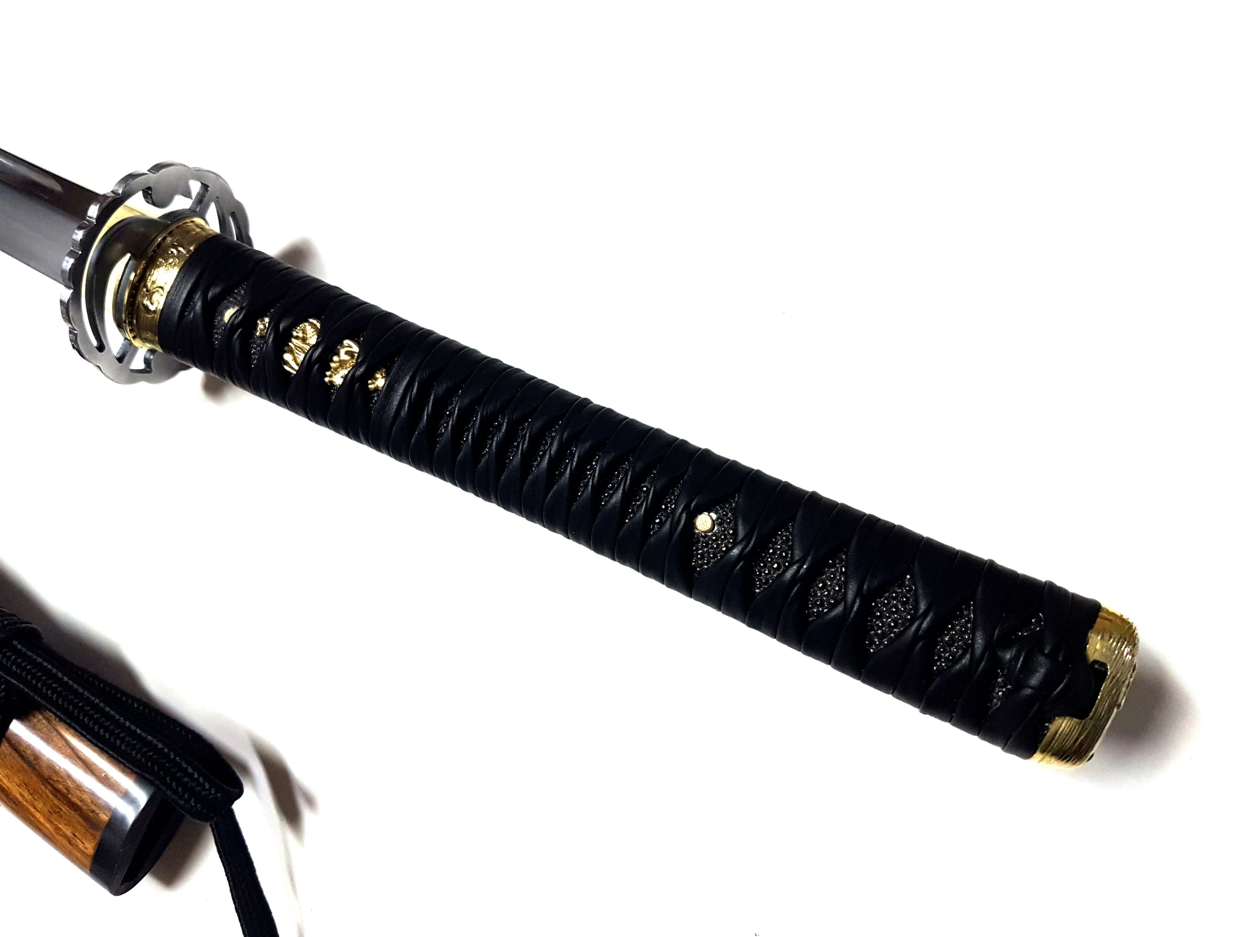 Custom Flame Ginko Katana
