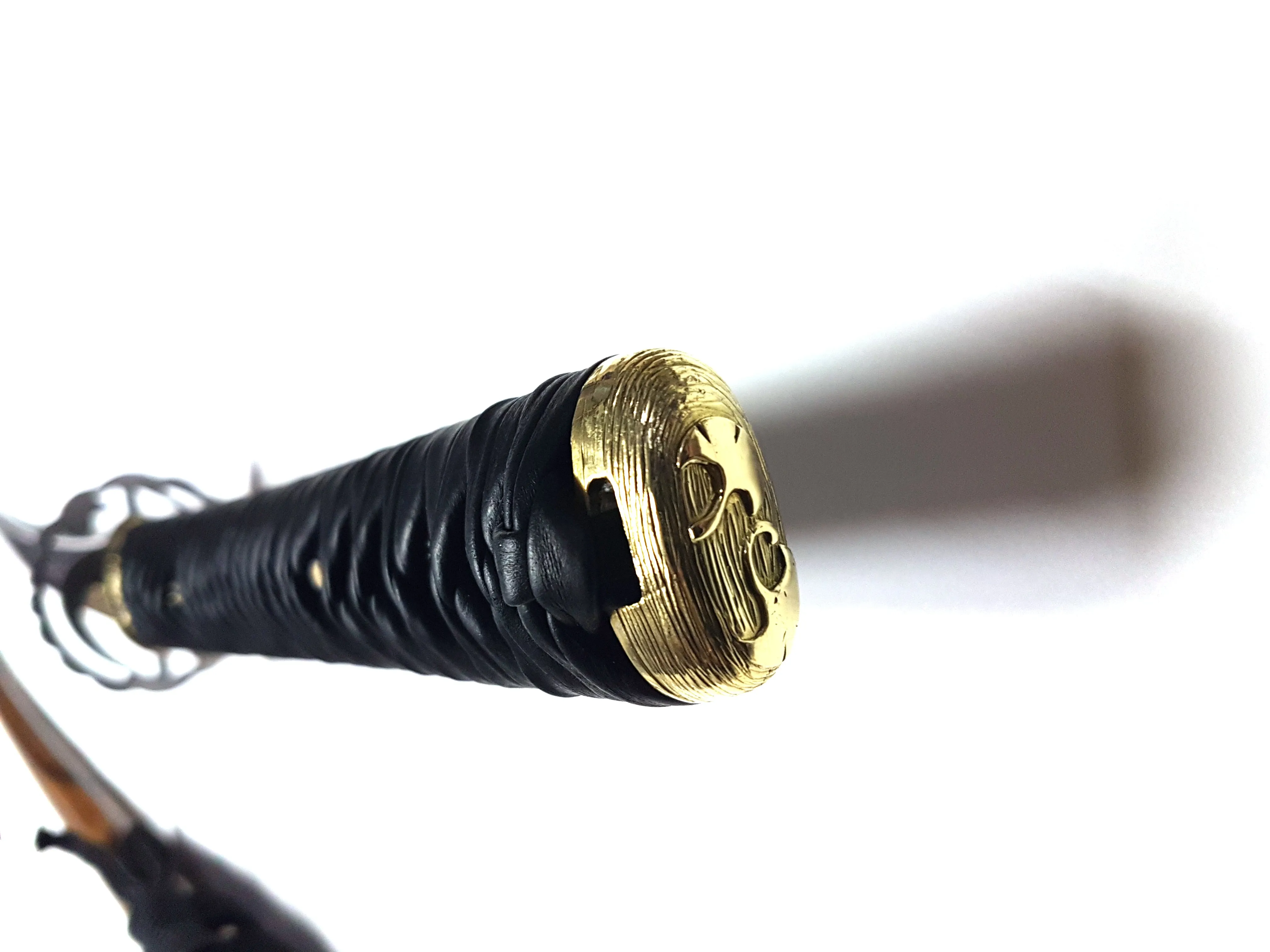 Custom Flame Ginko Katana