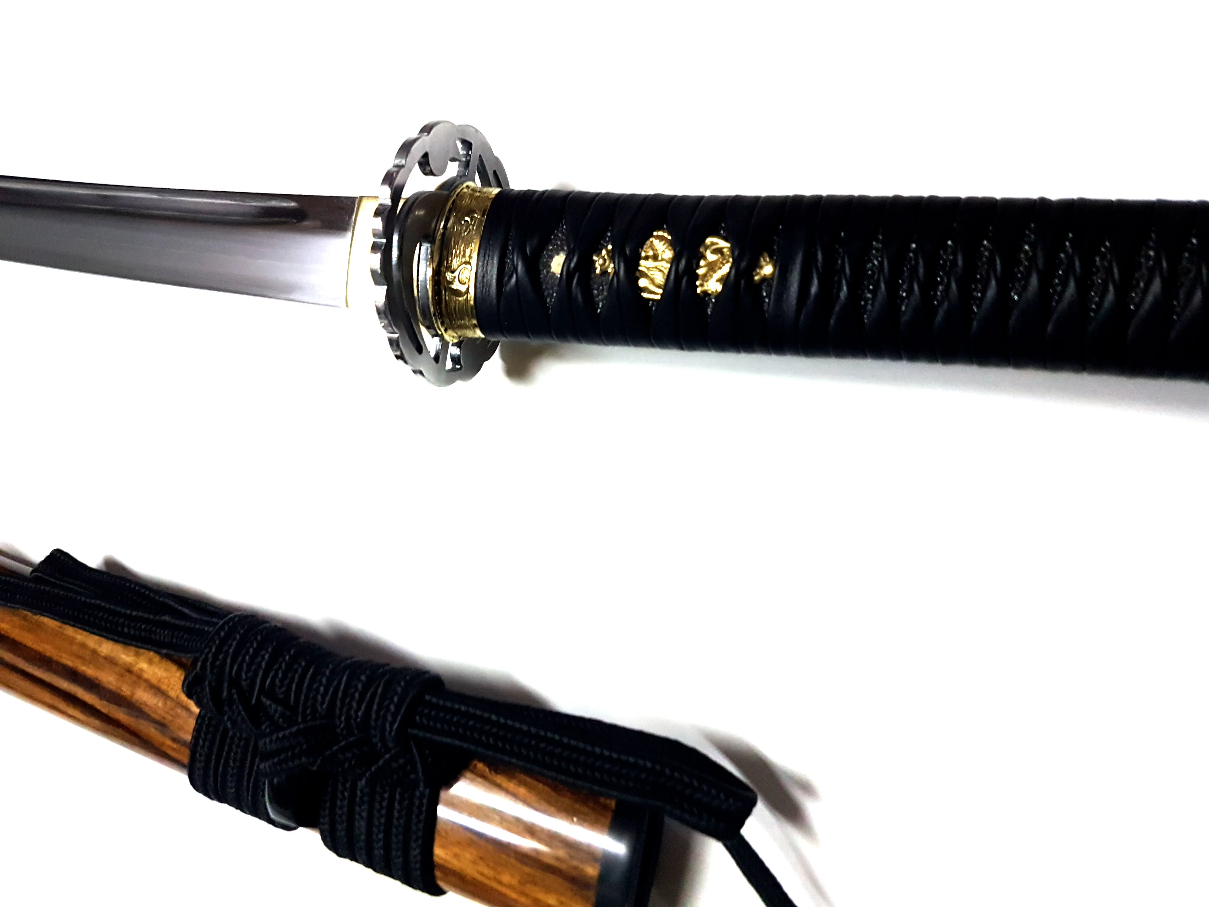 Custom Flame Ginko Katana