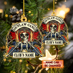 Custom Shaped Ornament - Outlaw Gang - Nt168 - Loop - Ct217