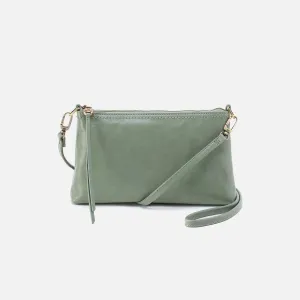Darcy Crossbody In Polished Leather - Jade