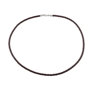 Dark Brown 4 mm Faux Leather 20" Cord