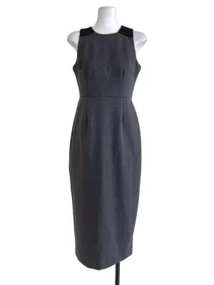 Dark Grey Sheath Dress