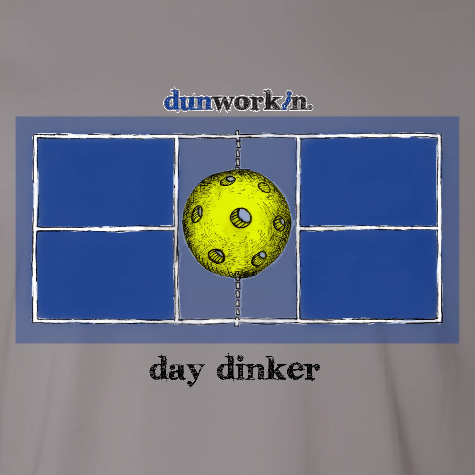 Day Dinker "Pickleball" Men's Short Sleeve Tee