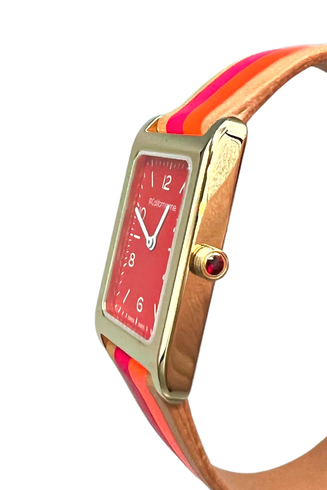 Daybreak Watch Red Hot Blanc