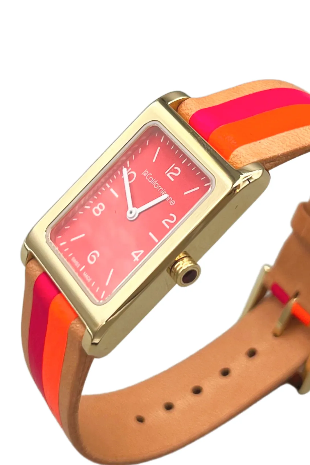 Daybreak Watch Red Hot Blanc