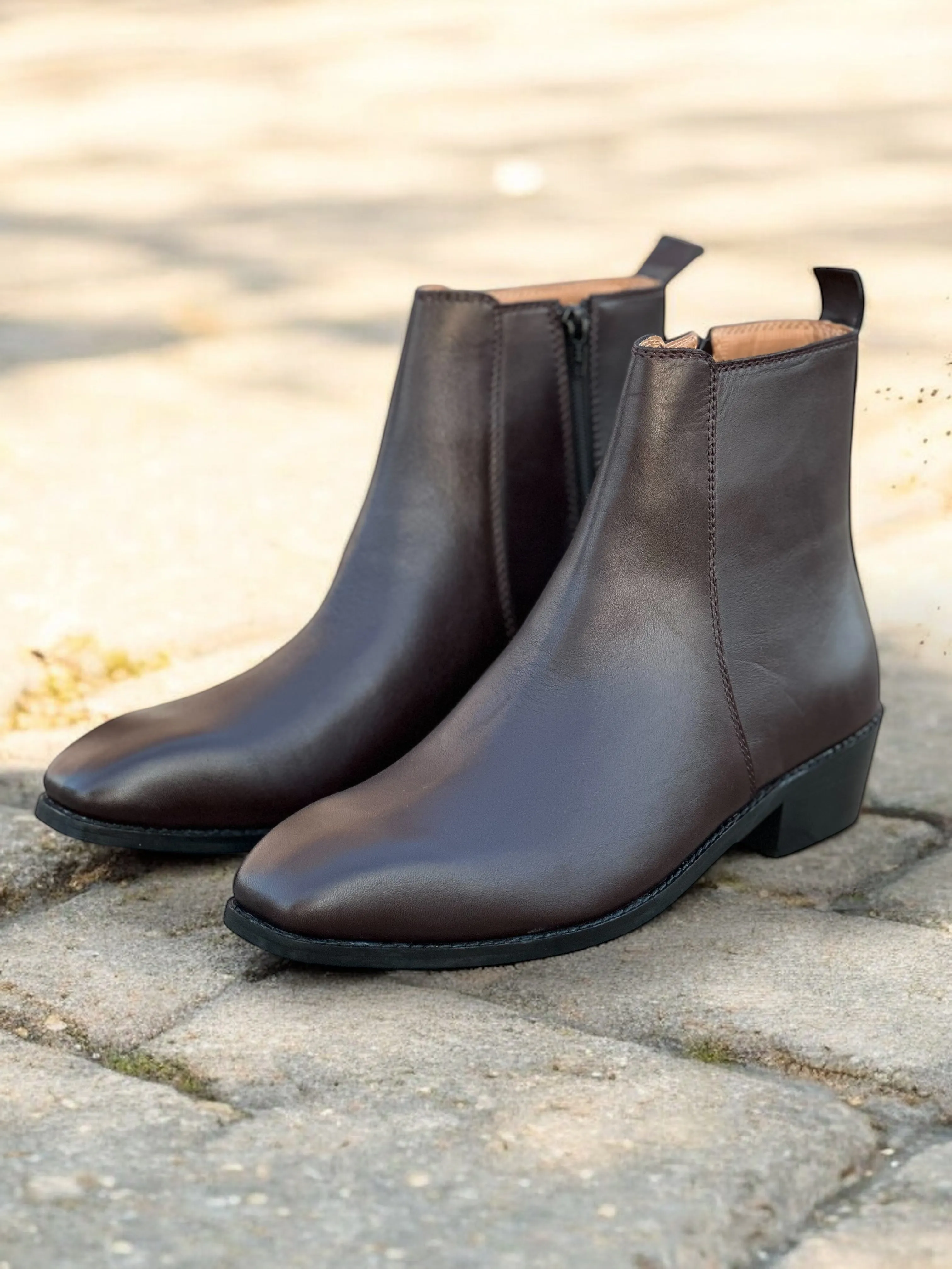 Deep Bourbon Chelsea Boots