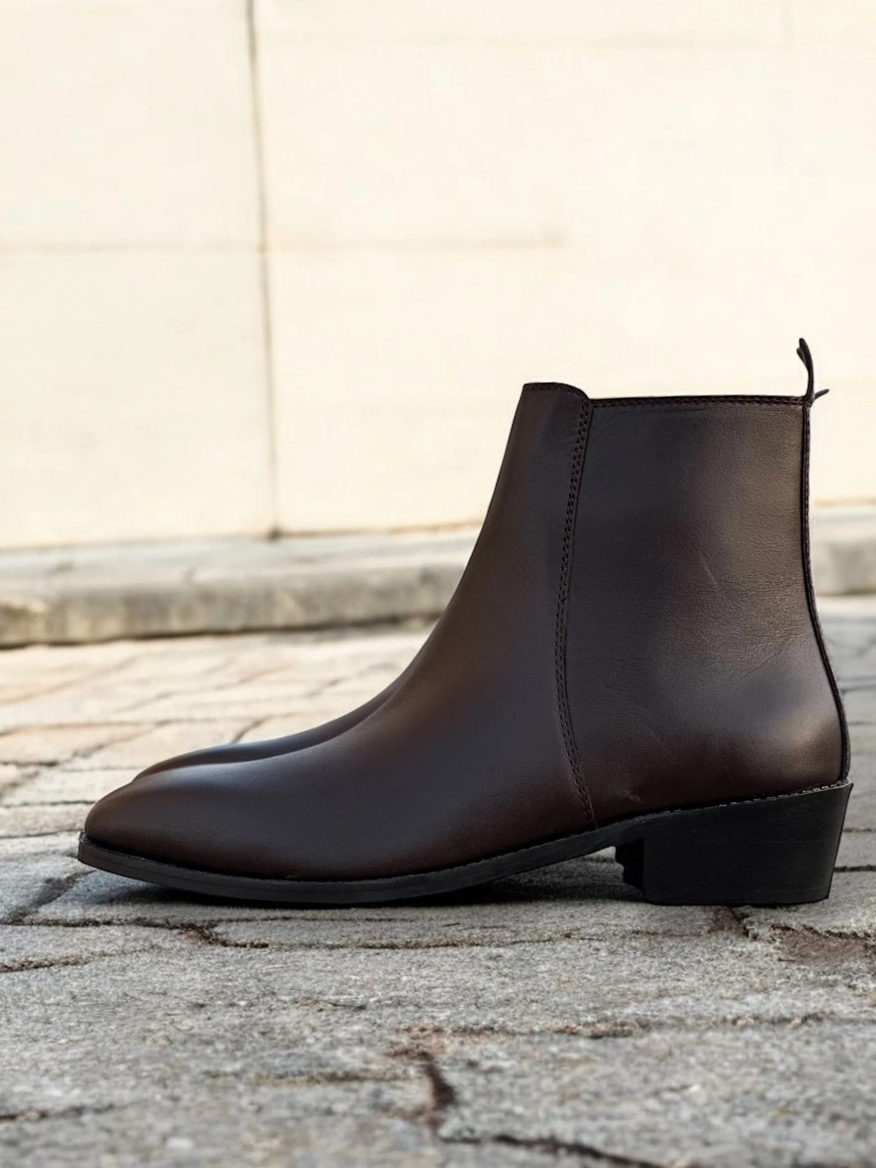 Deep Bourbon Chelsea Boots