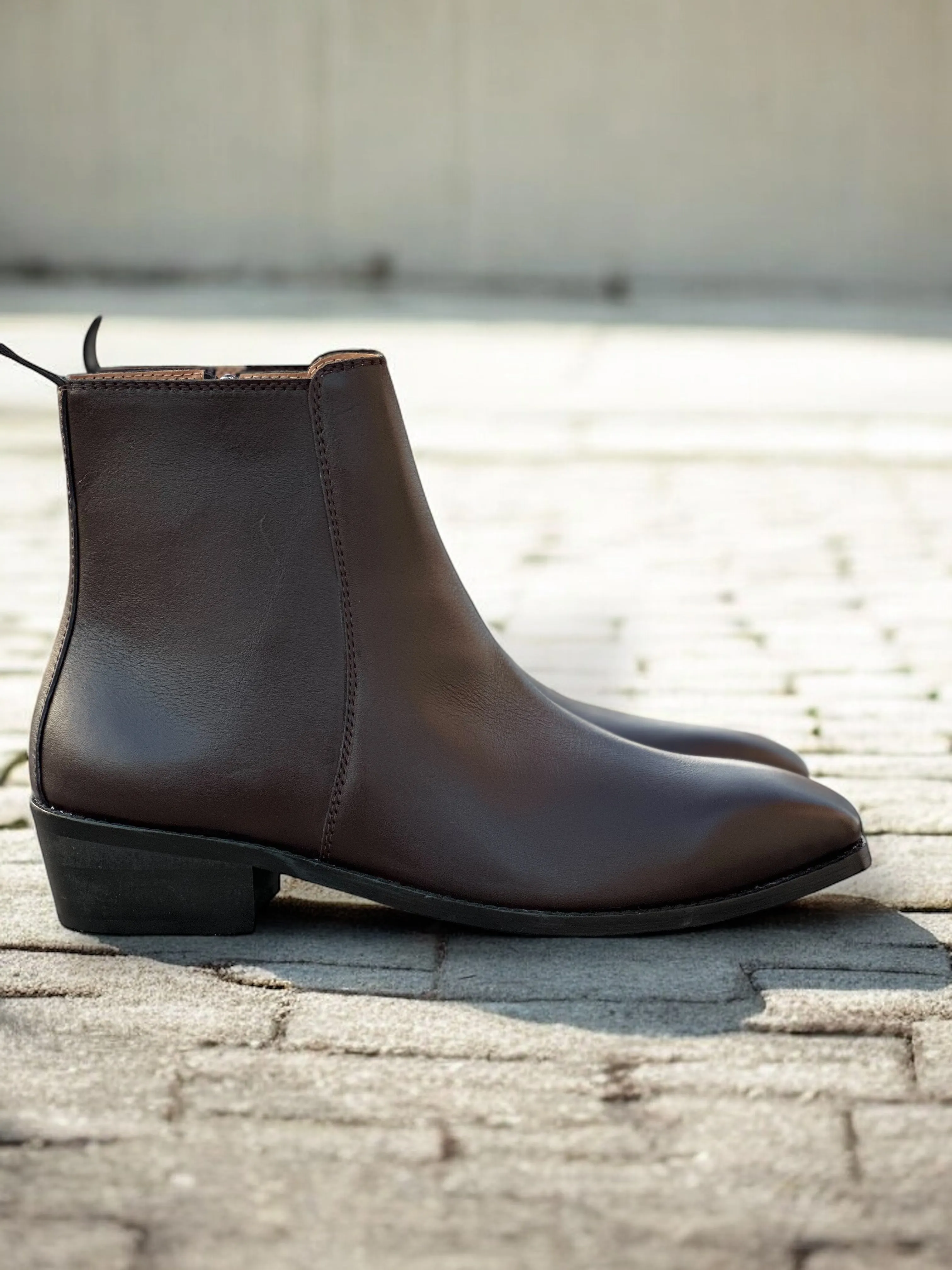 Deep Bourbon Chelsea Boots