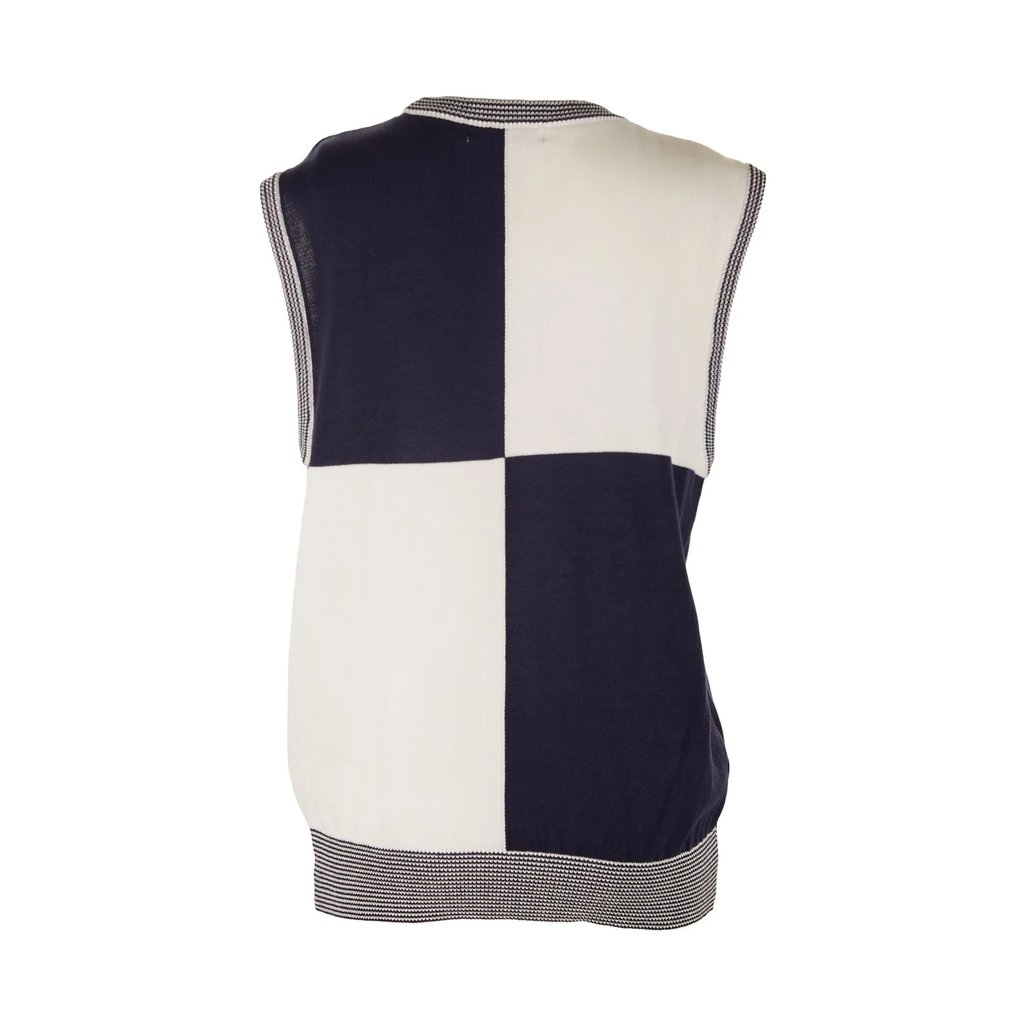 Dior Navy Logo Knit Vest