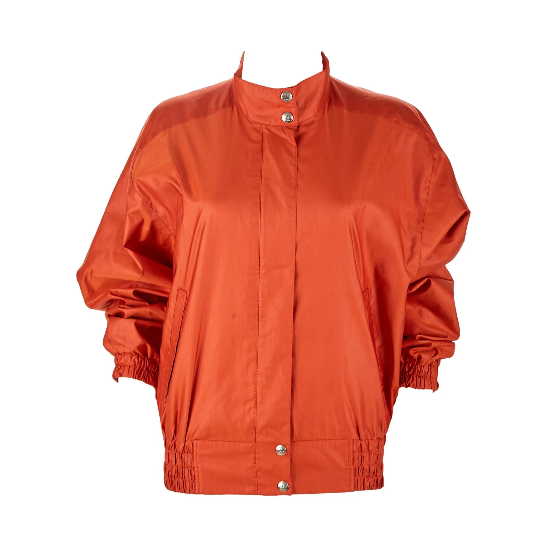 Dior Orange Logo Windbreaker