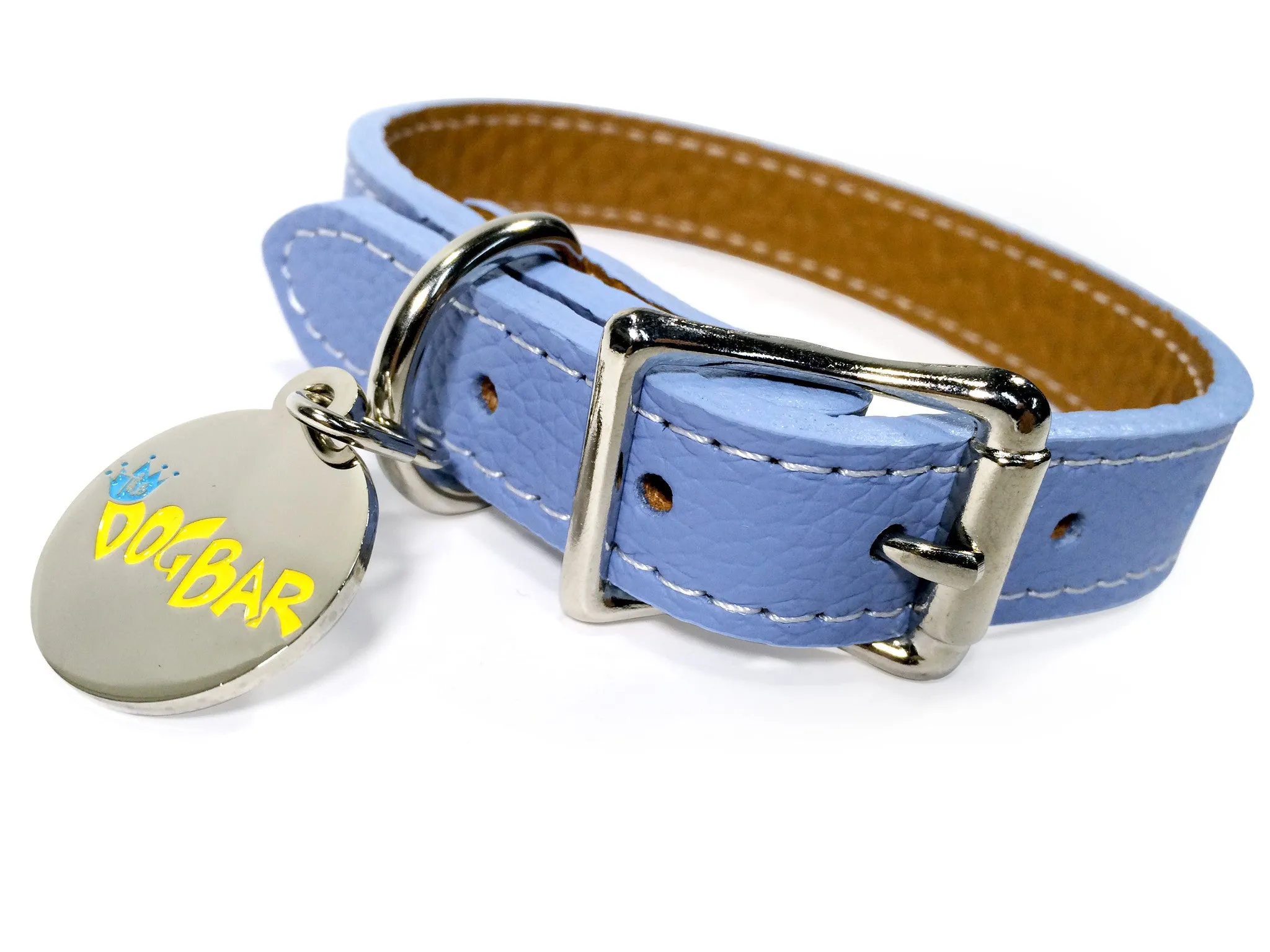 Dog Bar Tuscan Leather Dog Collar